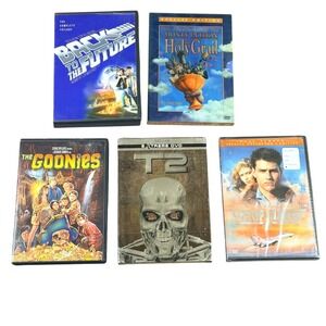 Mixed Brand 80s 90s Movie Lot 5 DVDs Multicolor Classic Film Bundle Home Media